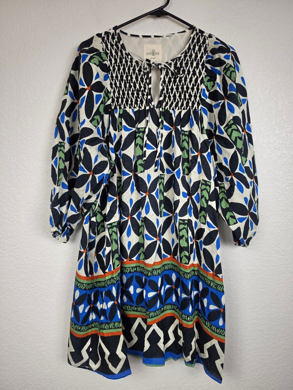 Anthropologie Umgee Bohemian Floral Pattern Dress Small